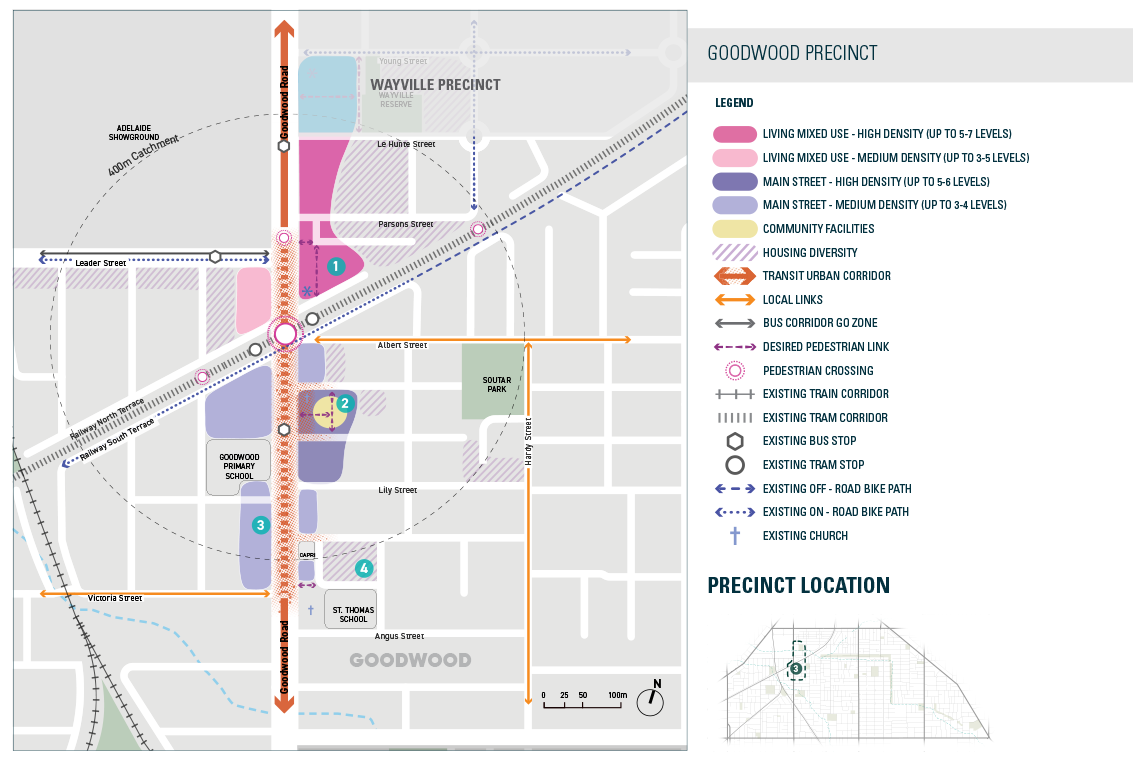 Goodwood Precinct Map