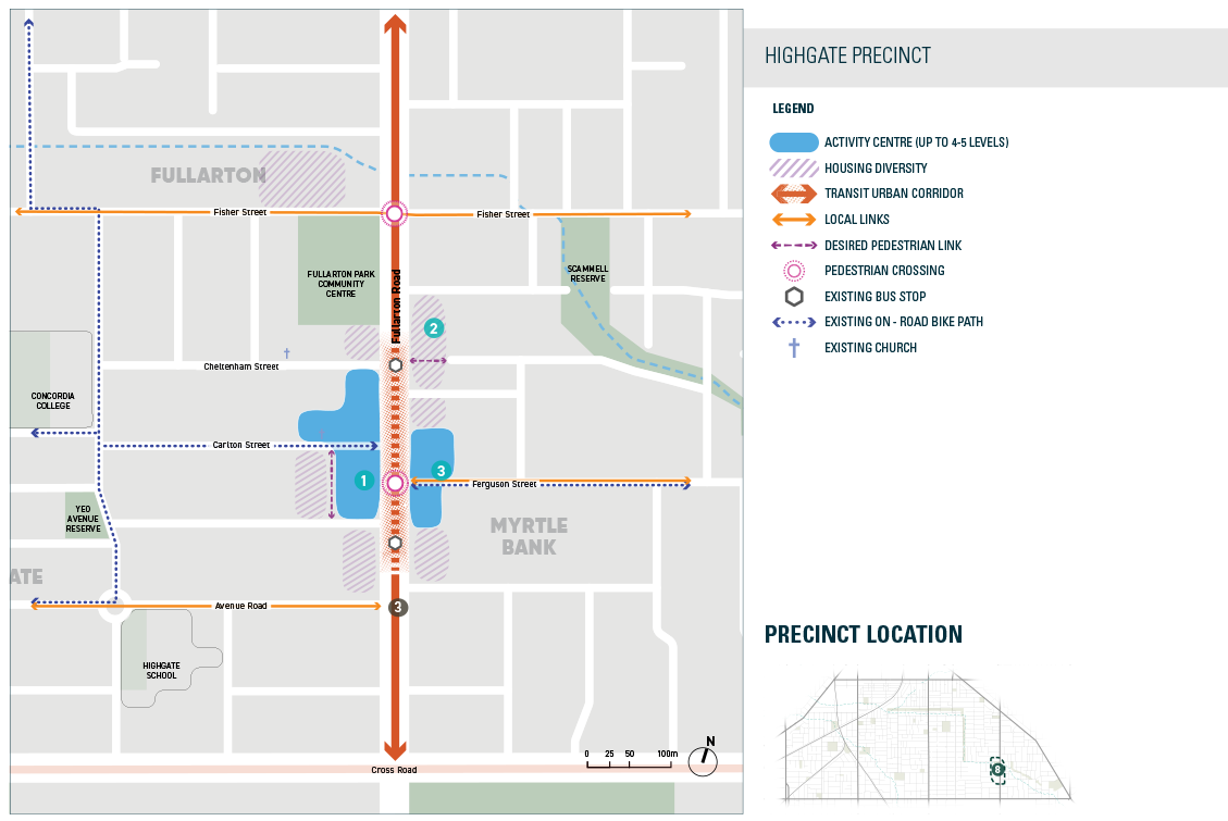 Highgate Precinct Map