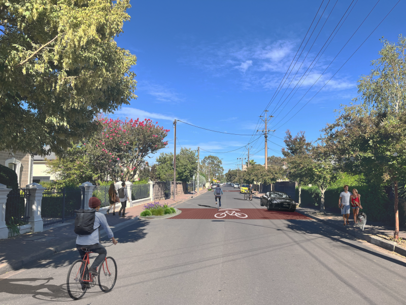 Artist impression of Stage 2 Young Street Concept Design