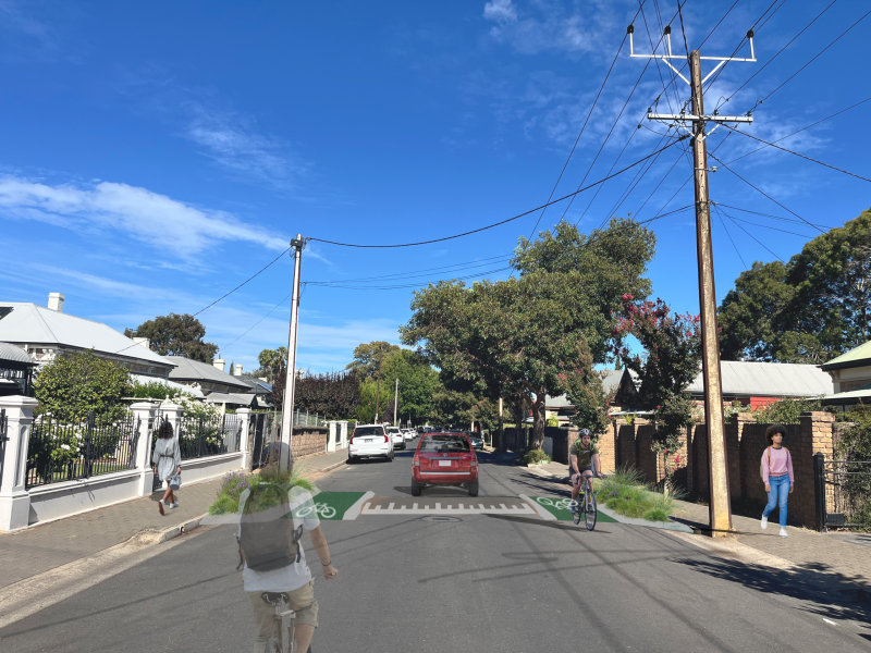 Artist impression of Stage 3 Young Street Concept Design