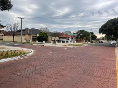 Example intersection improvement